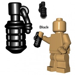 BrickWarriors - Japanese Grenade (Black)﻿