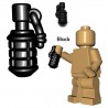 Lego Accessoires Minifigure BrickWarriors - Grenade Japonaise (Noir)