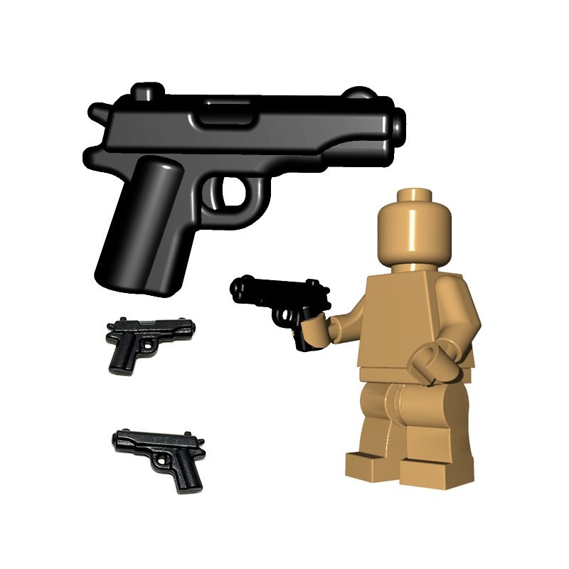 5X Pistols /& Hand Guns For Mini-figures Compatible With Lego