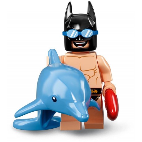LEGO Minifigue Batman Le Film Serie 2 71020 - Batman piscine