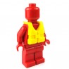 LEGO - Life Jacket, Center Buckle (Yellow)
