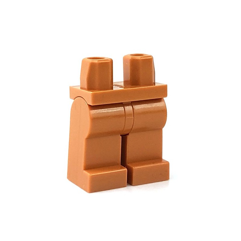 LEGO Orange Minifigure Body Part Legs with Dark Gray Hips 