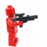 Lego Accessoires Minifigure - Blaster short, Star Wars (Pearl Dark Gray)