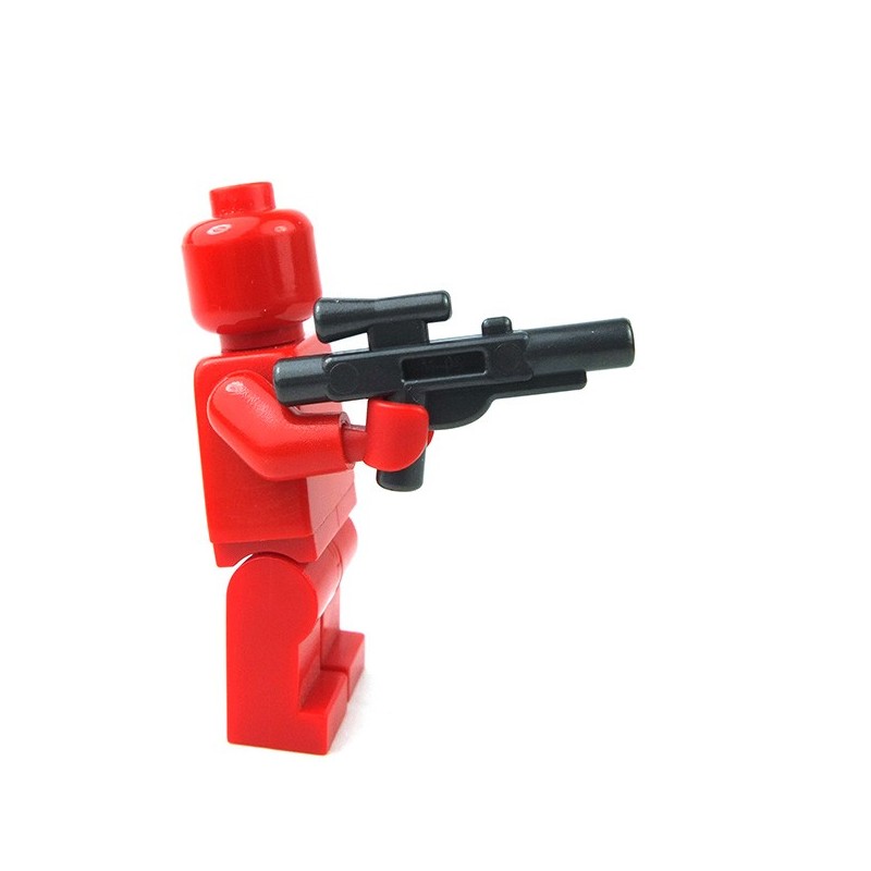 LEGO Star Wars Lot of 25 Short Blaster Black Gun Weapons Accessory 
