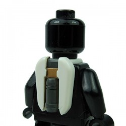 Lego Accessoires Minifigure Clone Army Customs - Commander Jetpack marquage Gris & Bronze