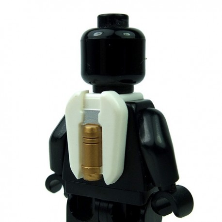 Lego Accessoires Minifigure Clone Army Customs - Commander Jetpack marquage Bronze & Argent