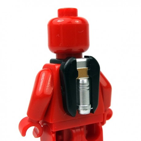 Lego Accessoires Minifigure Clone Army Customs - Commander Jetpack Shadow