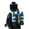 Lego Accessoires Minifigure Clone Army Customs - Trooper Jetpack Blue Captain