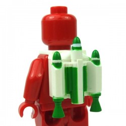 Lego Accessoires Minifigure Clone Army Customs - Trooper Jetpack Green