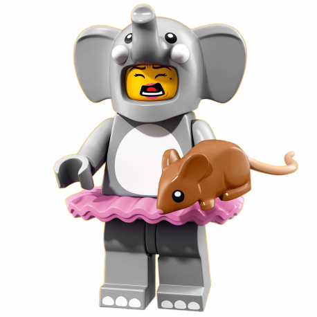 LEGO Minifig - Elephant Girl 71021 Series 18