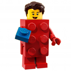 LEGO Minifig - Brick Suit Guy 71021 Series 18