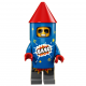 LEGO Minifig - l'homme feu d'artifice LEGO 71021 Série 18