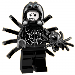 LEGO Minifig - le garçon déguisé en araignée 71021 Série 18