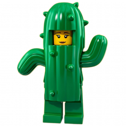 LEGO Minifig - la fille cactus 71021 Série 18