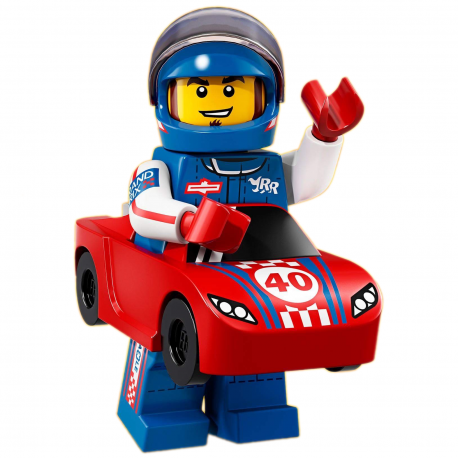 LEGO Minifig - Race Car Guy 71021 Series 18