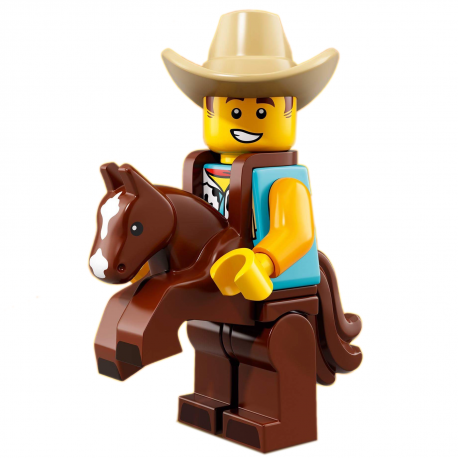 LEGO Minifig - Cowboy Costume Guy 71021 Series 18