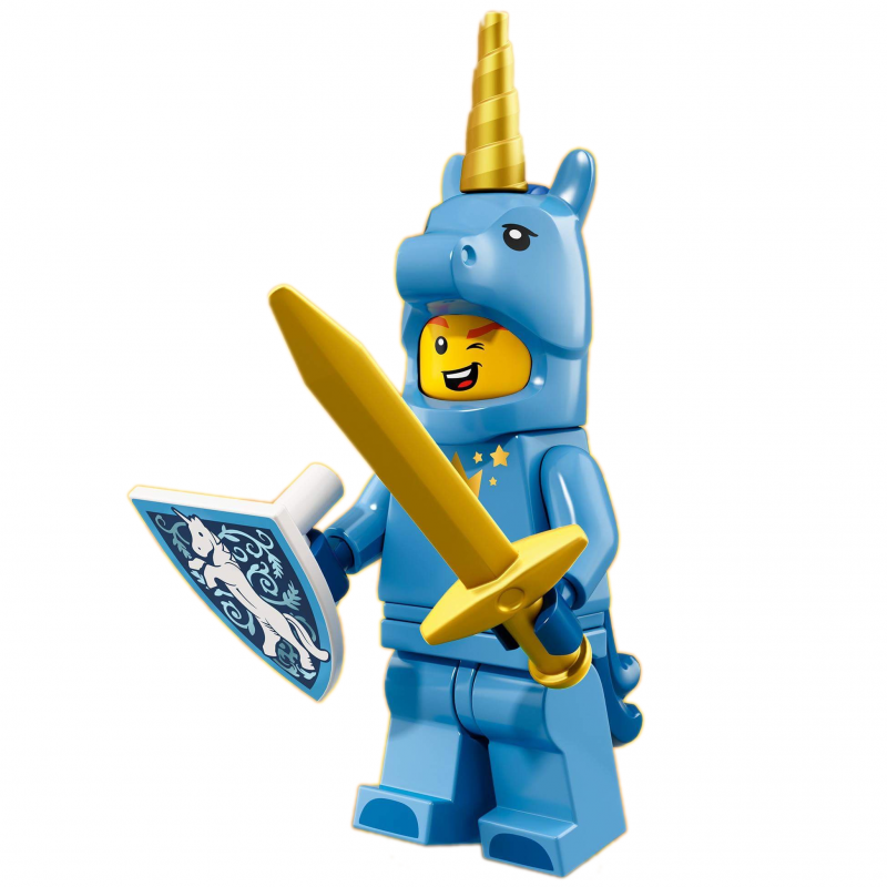 LEGO Minifig Minifigure Serie 18 71021 l'homme licorne