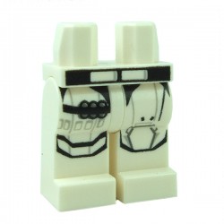 LEGO - White Minifig Hips & Legs SW Flametrooper Ep. 7
