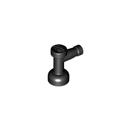 LEGO Spare Parts - Tap 1x1 without Hole in End (Black)