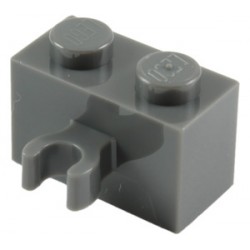 LEGO Spare Parts - Brick Modified 1x2 with Vertical Clip (DBG)