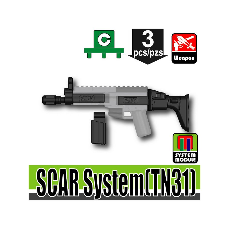 Custom armes pour LEGO ® personnages Brickarms Value #7 militaire armes Set 