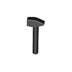 LEGO - Black Minifig, Utensil Tool Mallet, Hammer