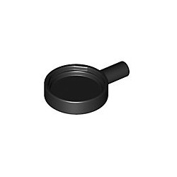 LEGO - Black Minifig, Utensil Frying Pan