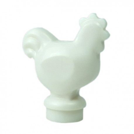 LEGO Accessoires minifigure - Poulet (Blanc)