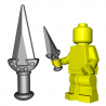Lego Accessoires Minifigure Custom Arme BrickWarriors - Dague de Rebel (Steel)