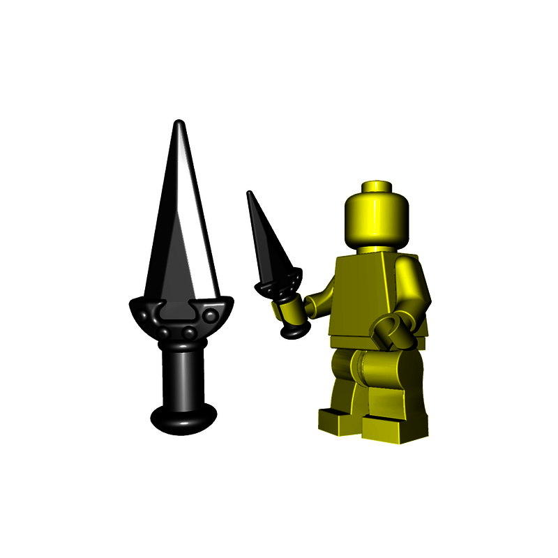 BrickWarriors Minifig Accessories Rebel Dagger