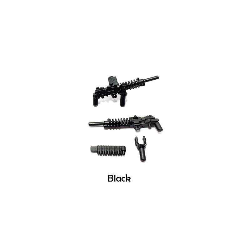 for Lego Minifigures accessories black Enhanced warrior gun