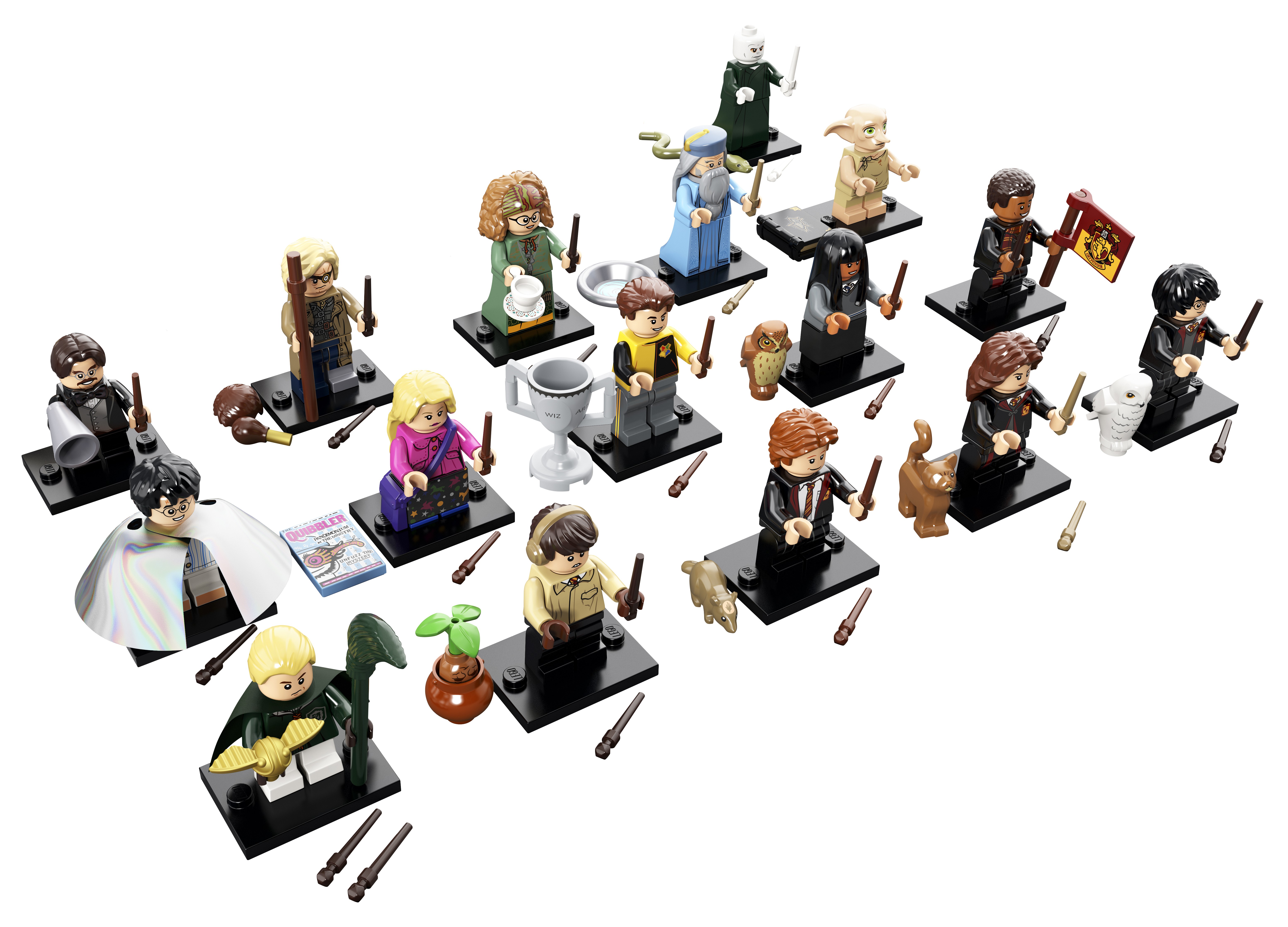 harry potter lego minifigure series