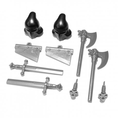 NEW LEGO Pearl Dark Gray Sword Castle Weapon Minifigure Tool Accessory J23 