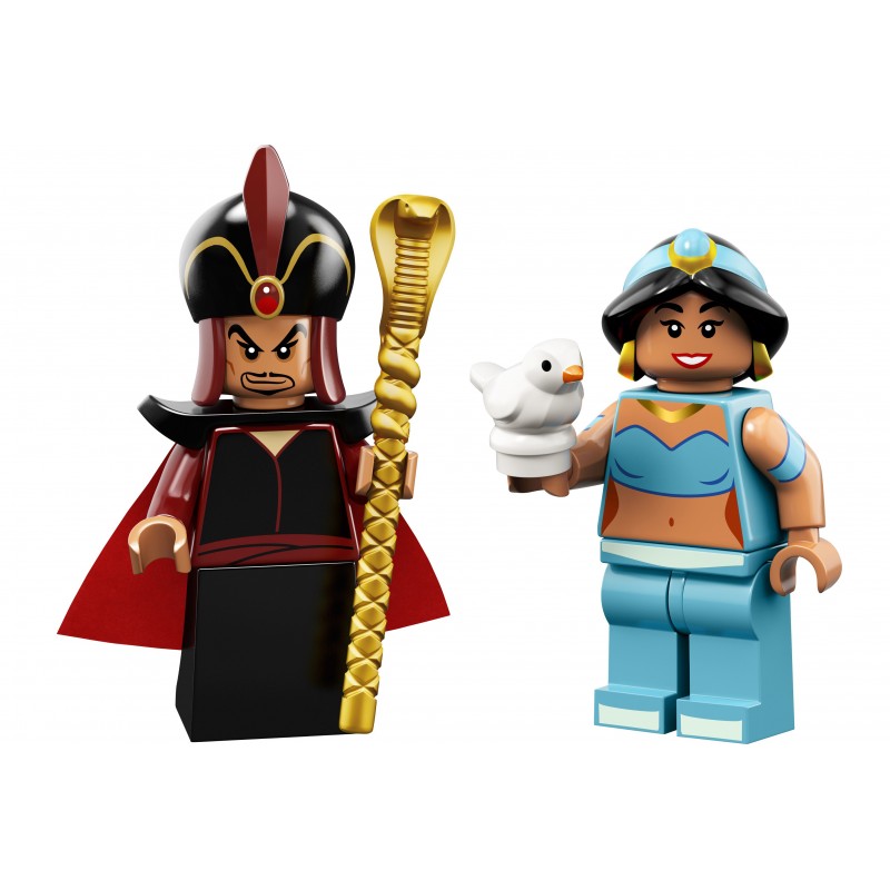 LEGO LOTTO Minifigures DISNEY 71024 JAFAR JASMINE Aladdin Abu Serie 2 minifigure 