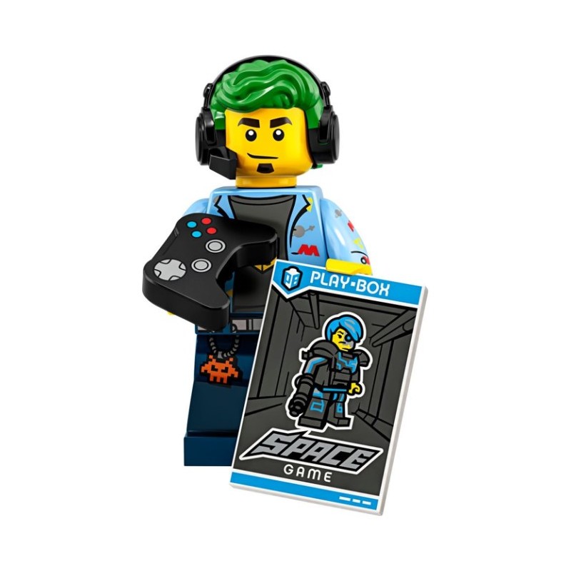 LEGO MINI FIGURINE & FIGURE Série 12 & 71007 Le joueur de jeu vidéo N°4 NEUF 