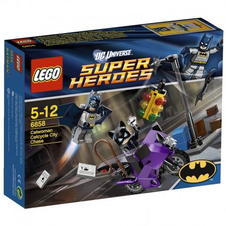 Lego Super Heroes - DC Universe 6858 - Catwoman Catcycle City Chase﻿