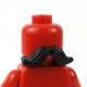 LEGO® - Black Minifigure, Beard, Moustache