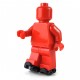 LEGO® Black Minifigure, Footgear Roller Skate