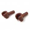 Lego Accessoires Minifig, Mains (Reddish Brown) (La Petite Brique)