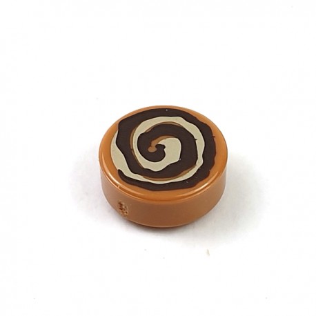 LEGO® - Tile Round 1x1 - Cinnamon Roll