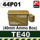 Si-Dan Toys - Ammo Box 40mm (TE40) (Dark Tan P01)