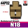 Si-Dan Toys - Bulletproof Shield N18 (Dark Tan P02)