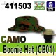 Si-Dan Toys - Chapeau "Boonie" Camouflage Jungle (Vert foncé)