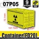 Si-Dan Toys - Conteneur Radioactive (Jaune)