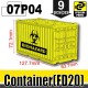 Si-Dan Toys - Container Biohazard (Yellow)