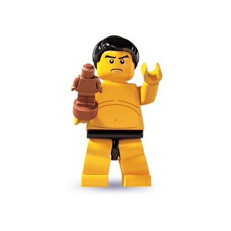in Hand LEGO 8803 Series 3 Sumo Wrestler Minifigure for sale online 