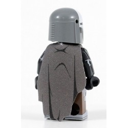 Clone Army Customs - Mando Long Dark Gray Lego Minifig Star Wars