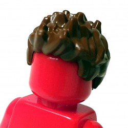 LEGO® - Reddish Brown Minifig, Hair Spiked