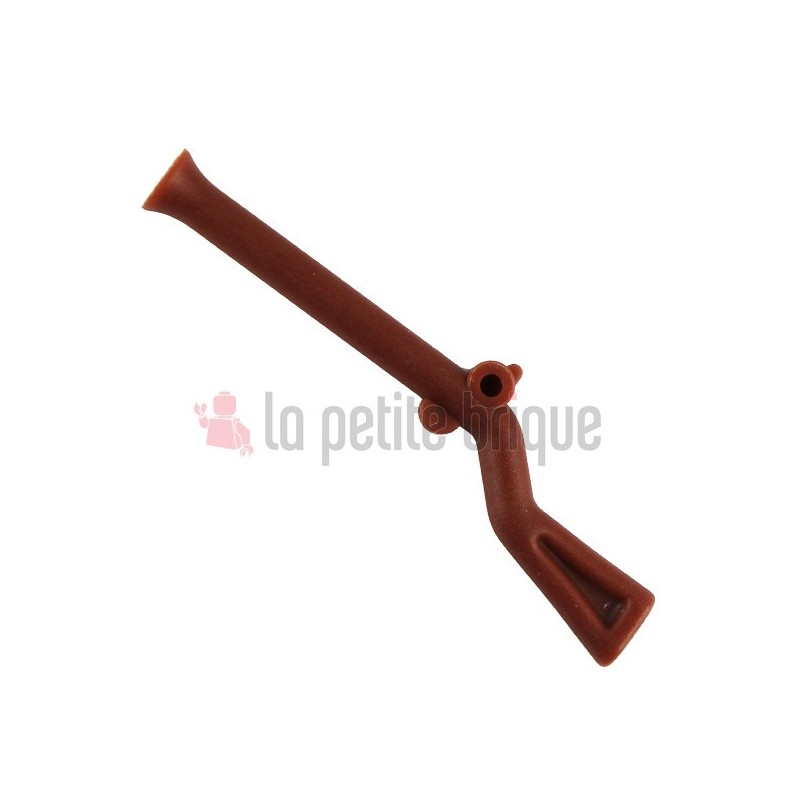 NEW LEGO Pirate Flintlock AUTHENTIC gun Musket Reddish Brown x 10 Weapon 