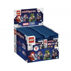 LEGO® 71031 - Boite complète de 36 sachets - Minifig Série Marvel Studios